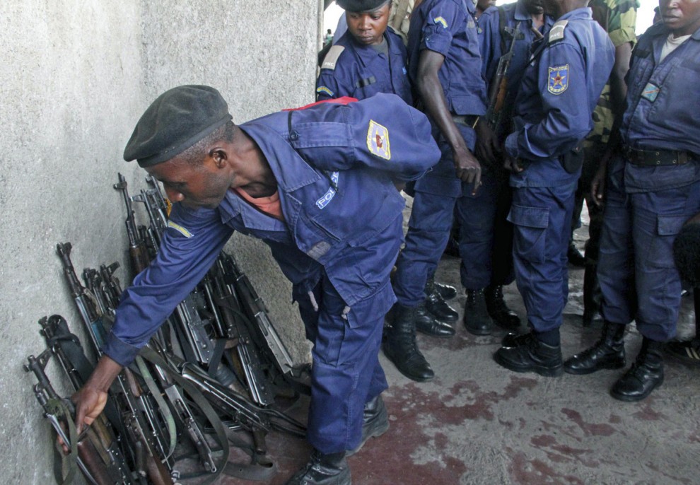 Конголезский полицейский 