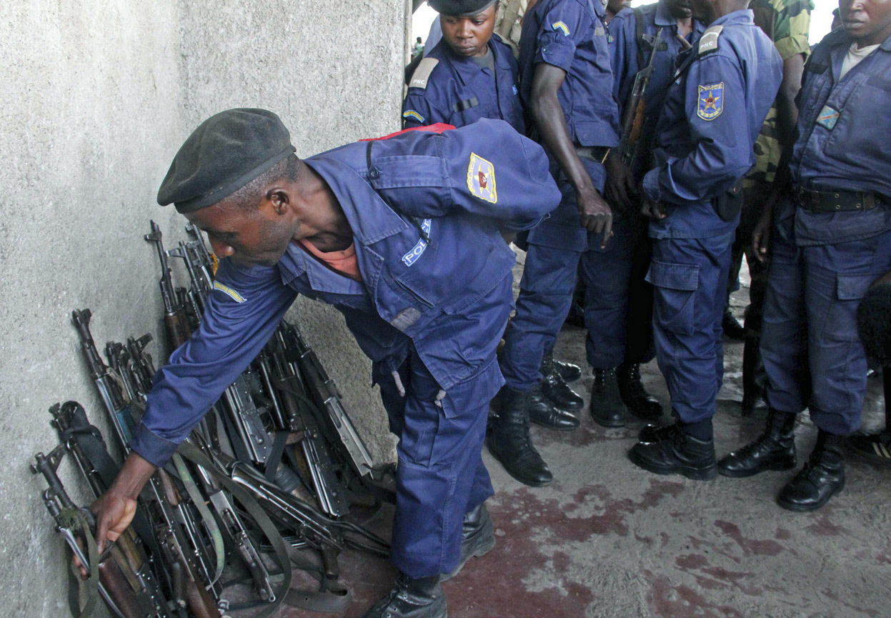 Конголезский полицейский