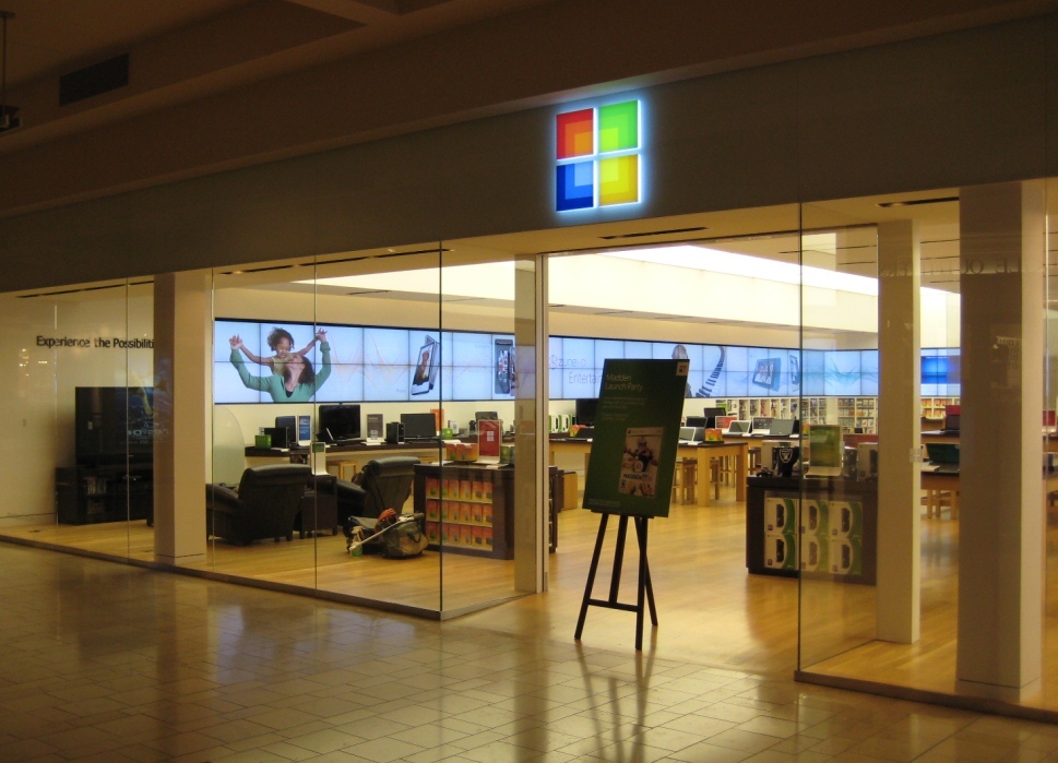 14. Розничные точки Microsoft в США