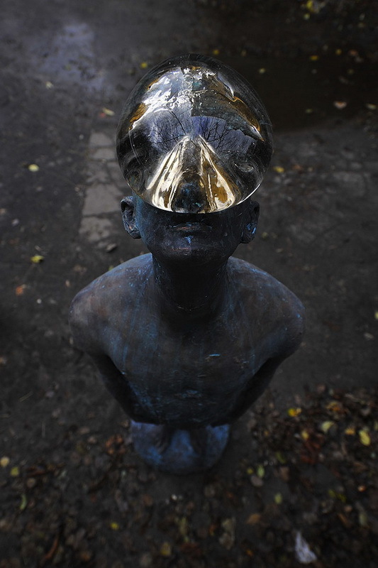 Скульптура Назара Билыка "Дождь" 