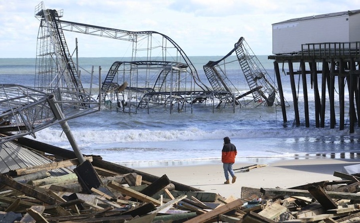 7. Шокирующие последствия урагана Сэнди
