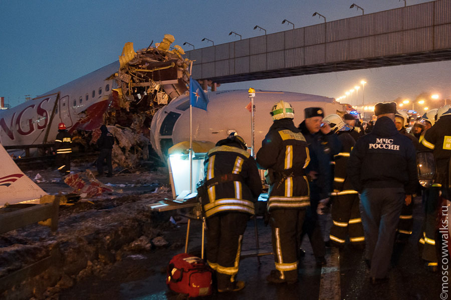 Авиакатастрофа ТУ-204 во Внуково