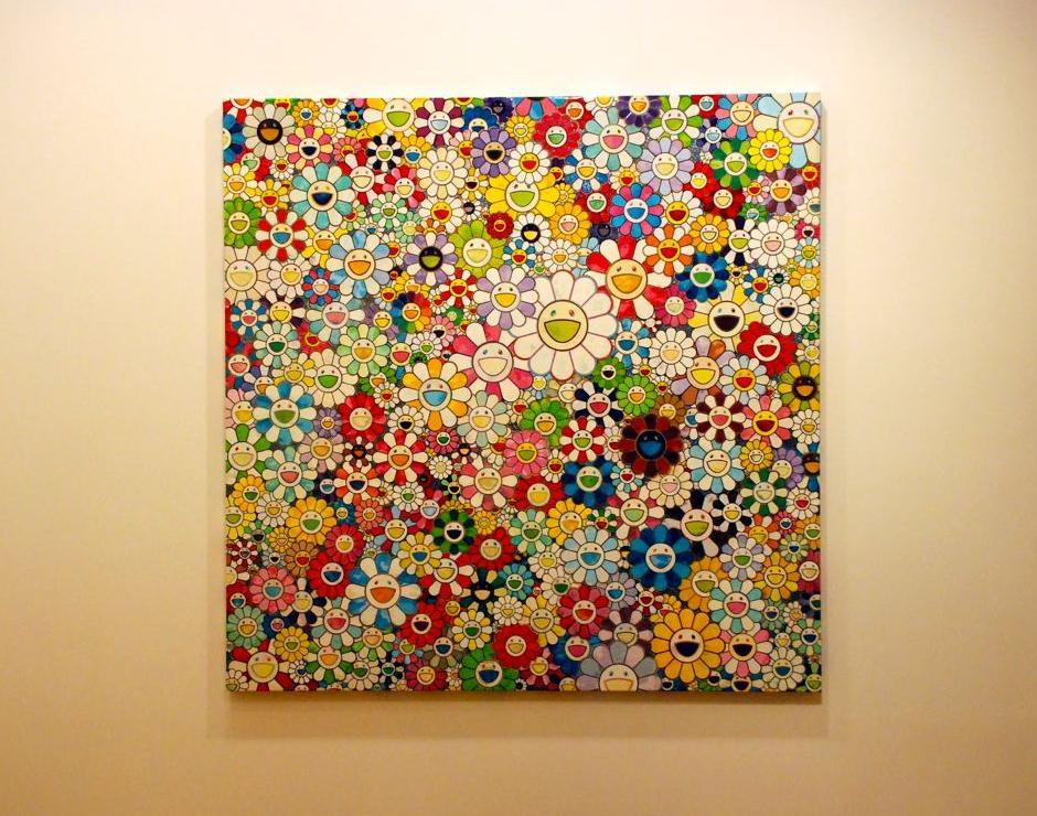 13. Выставка «Цветочки и черепушки» японского художника Такаси Мураками