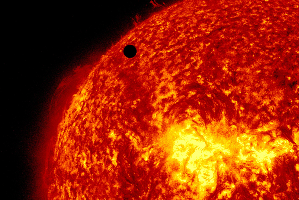 Прохождение Венеры по диску Солнца 2012