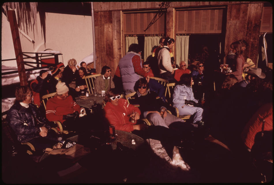 Горнолыжный курорт в США, 1970-е гг