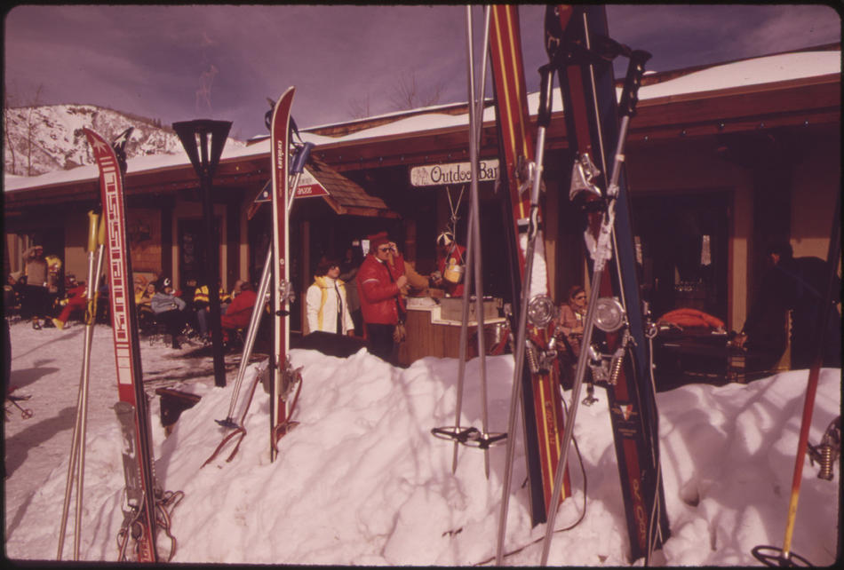 Горнолыжный курорт в США, 1970-е гг