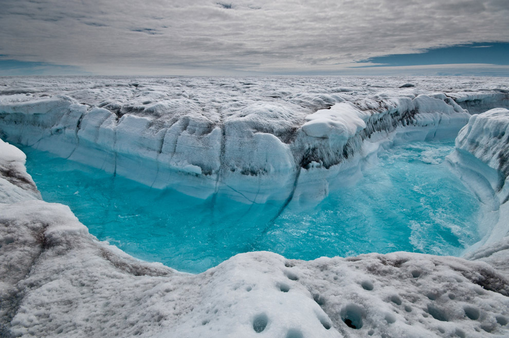 Ледник в Гренландии