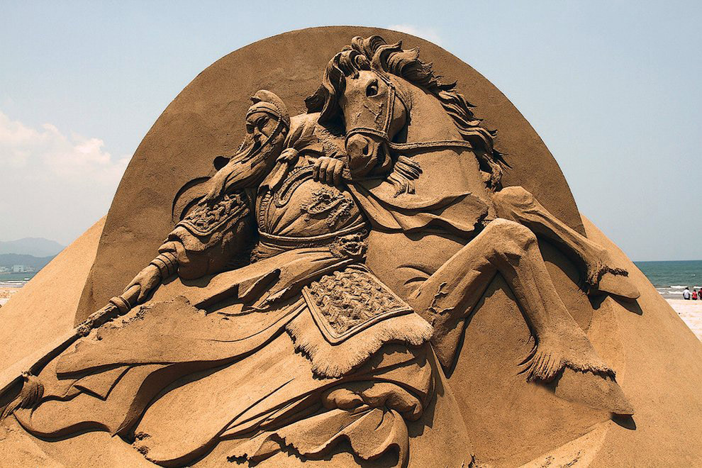 Песчаная скульптура. (Joo Heng Tan)