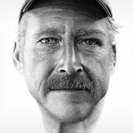Портрет человека потерявшего память, созданный из двух миллионов точек