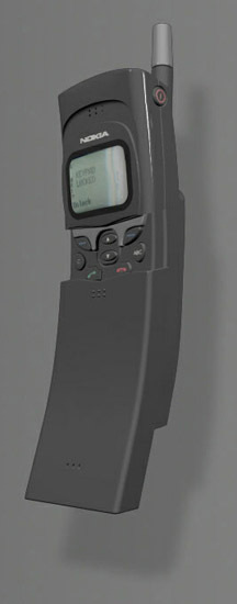 8. 1996 - Nokia 8110. Также известен как телефон-банан