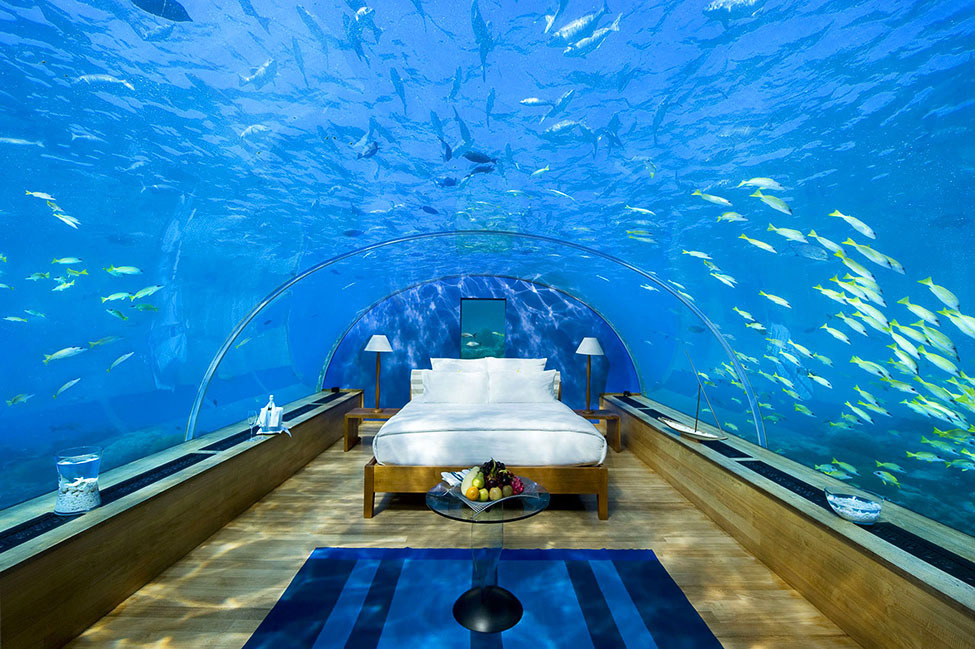 Conrad Maldives Rangali Island - лучший отель в мире.