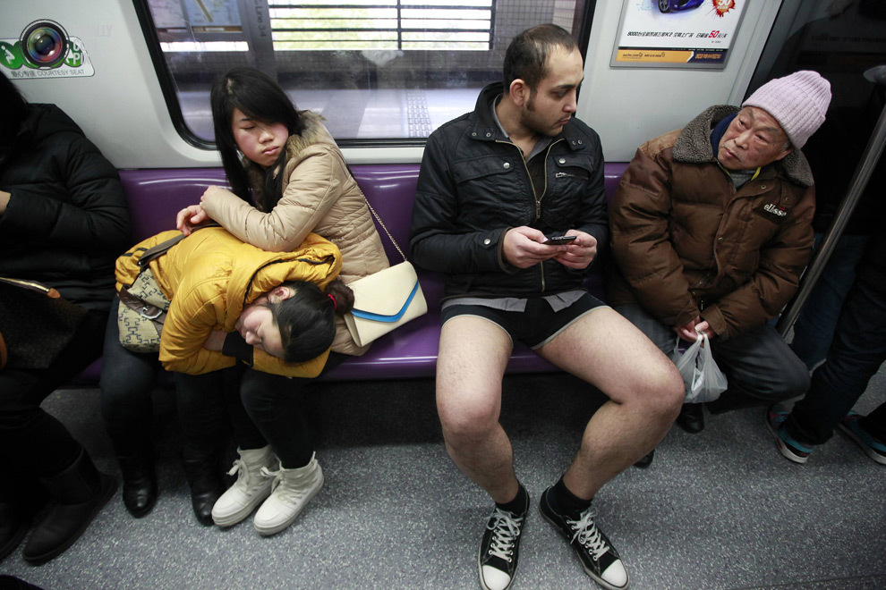 День без штанов в метро