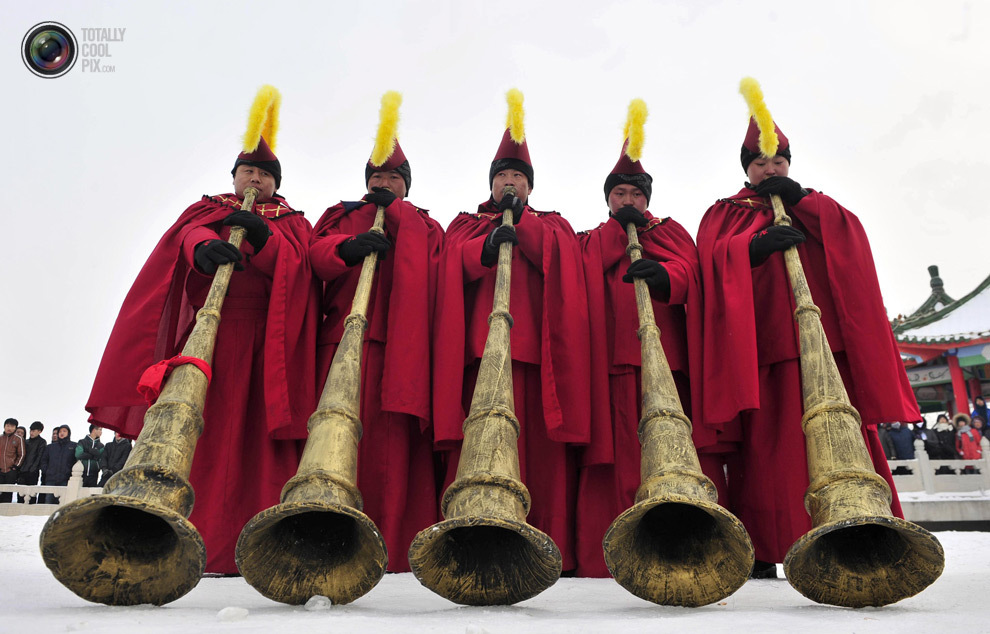 Музыкальные инструменты монахов