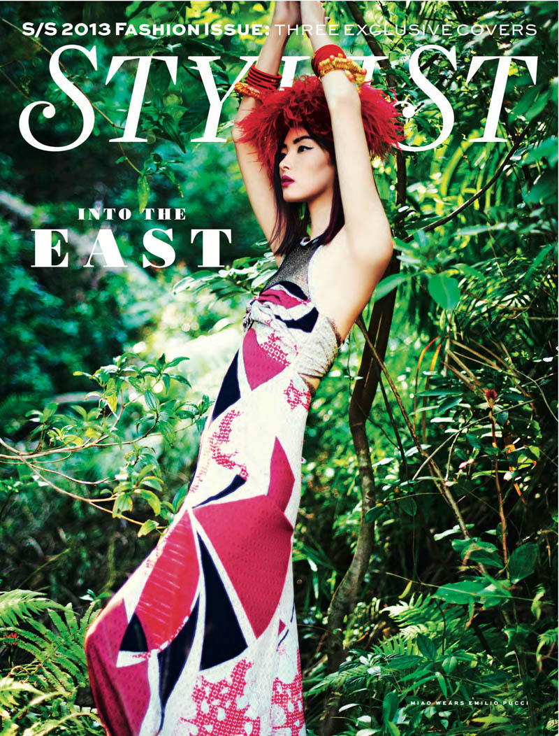 Мяо Бин Си в Stylist Magazine, весна 2013