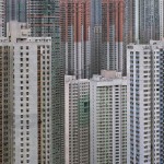 Многоэтажные дома Гонконга