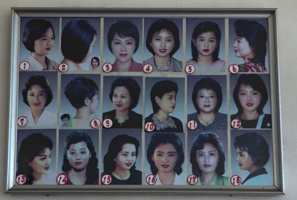 Прически в Северной Корее