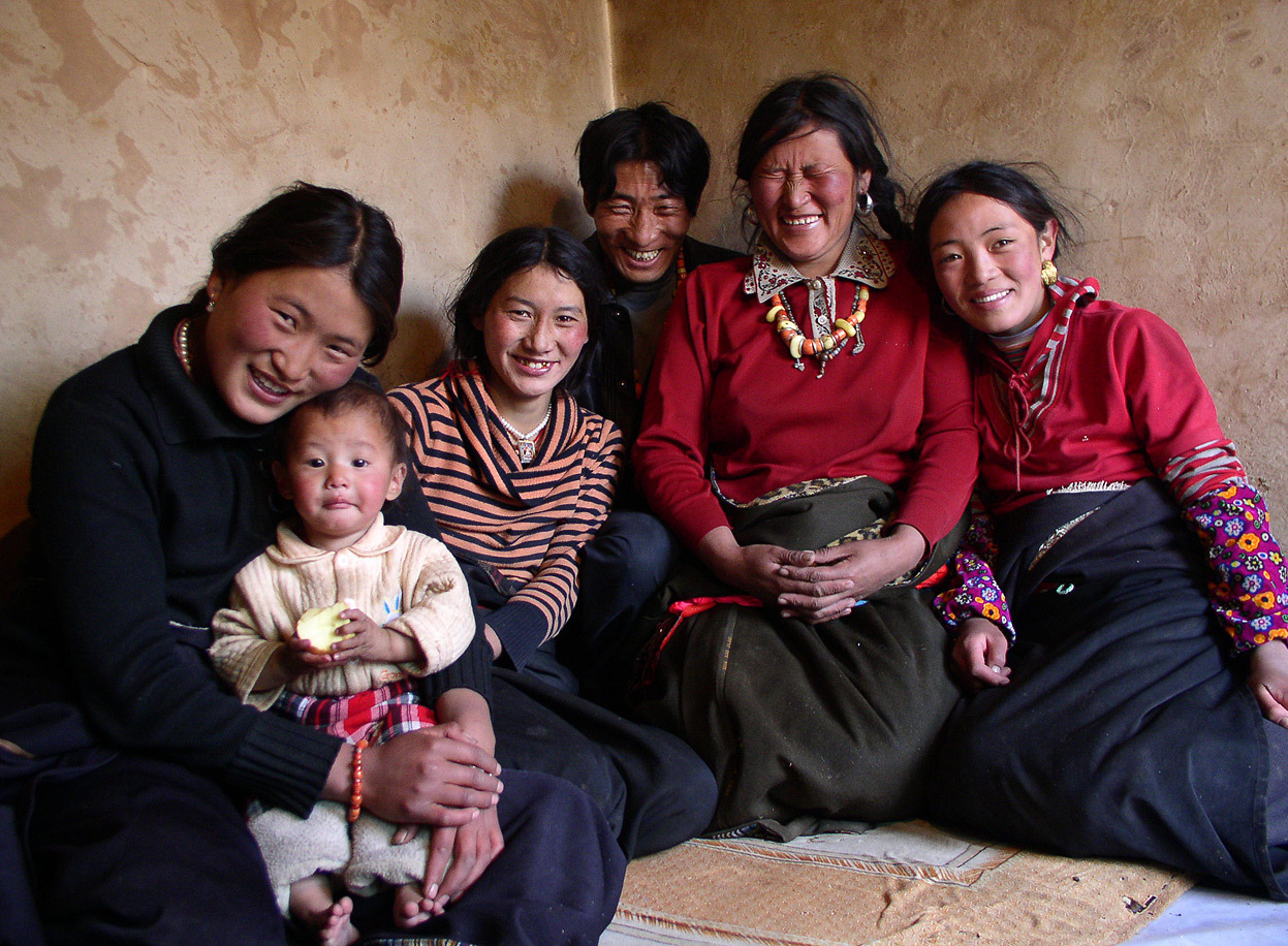 Тибетцы раса