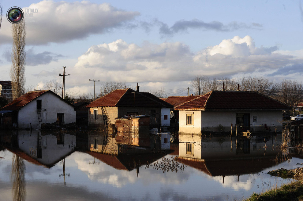 Наводнение в Македонии