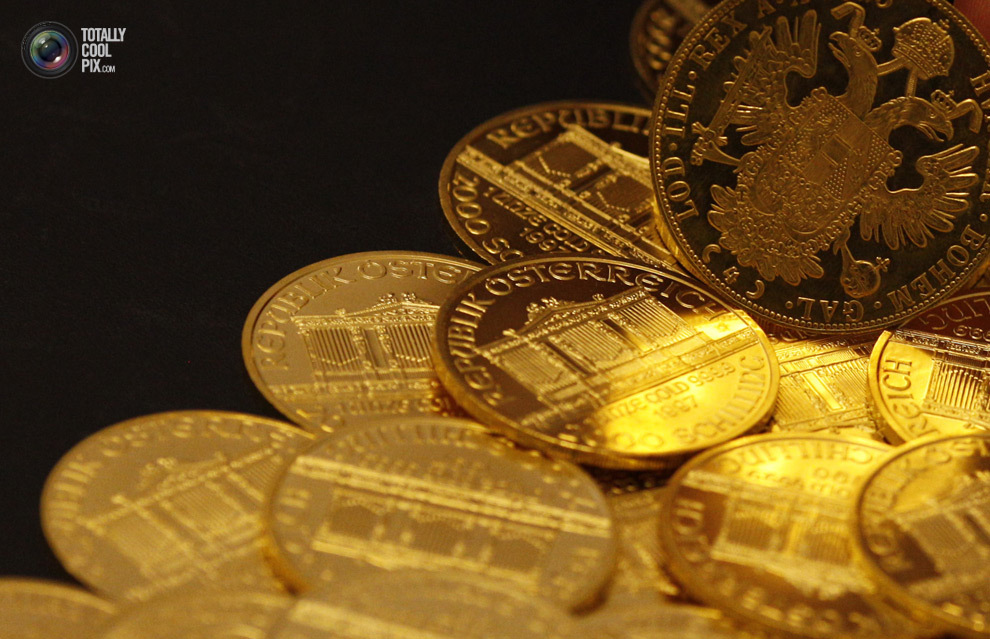 Золотые монеты 