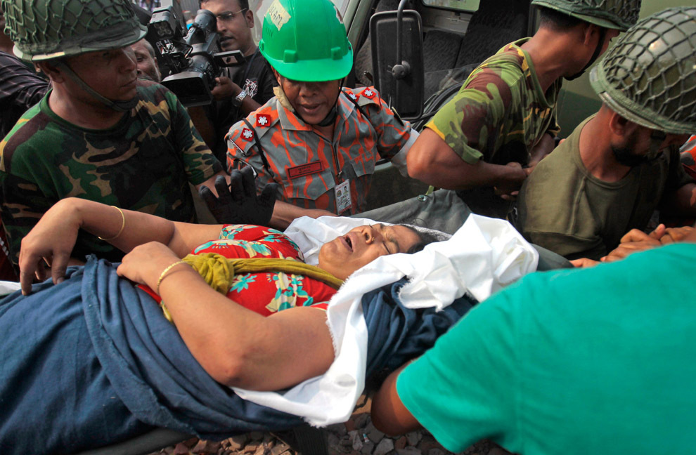 Обрушение здания в Бангладеш