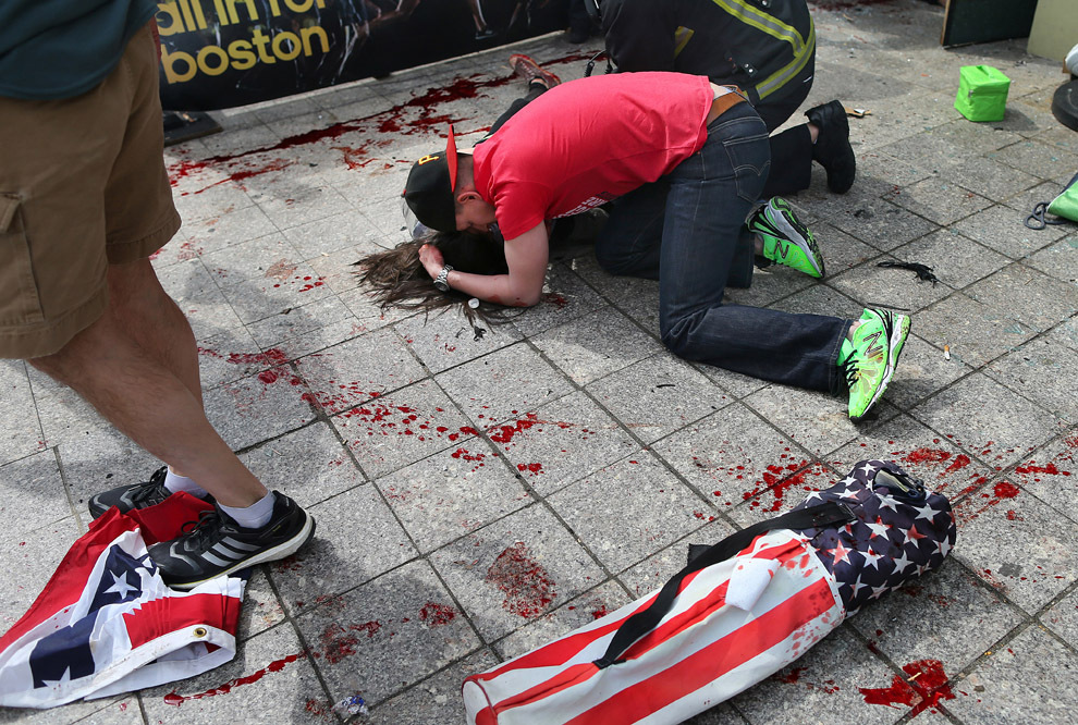 Теракт в Бостоне, США, 15 апреля 2013