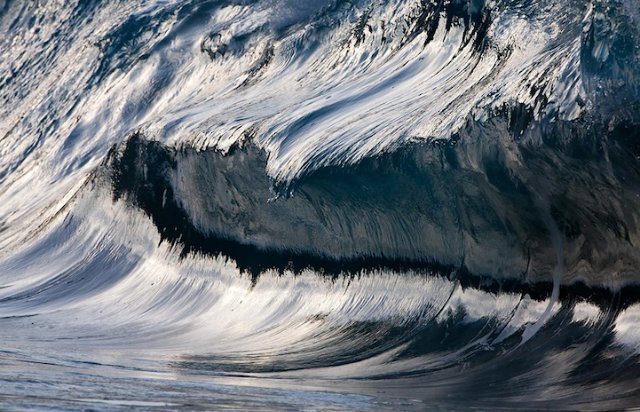 Захватывающие фотографии океанских волн