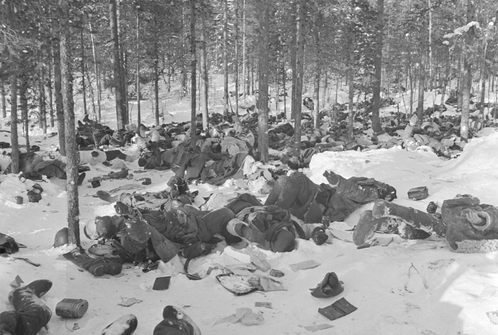 Погибшие советские солдаты