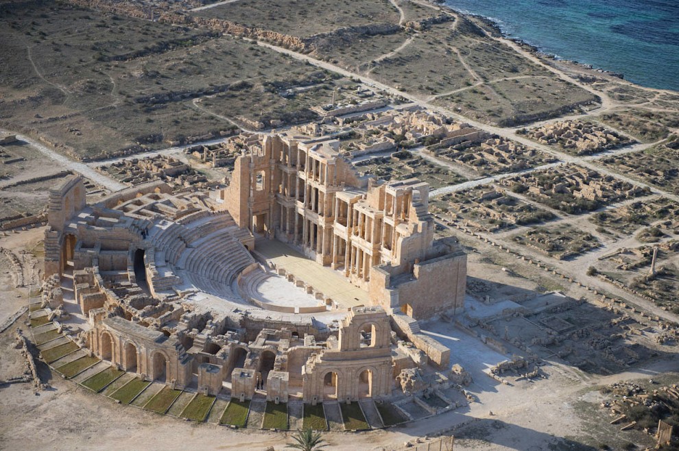 Римский театр в Сабрате, Ливия