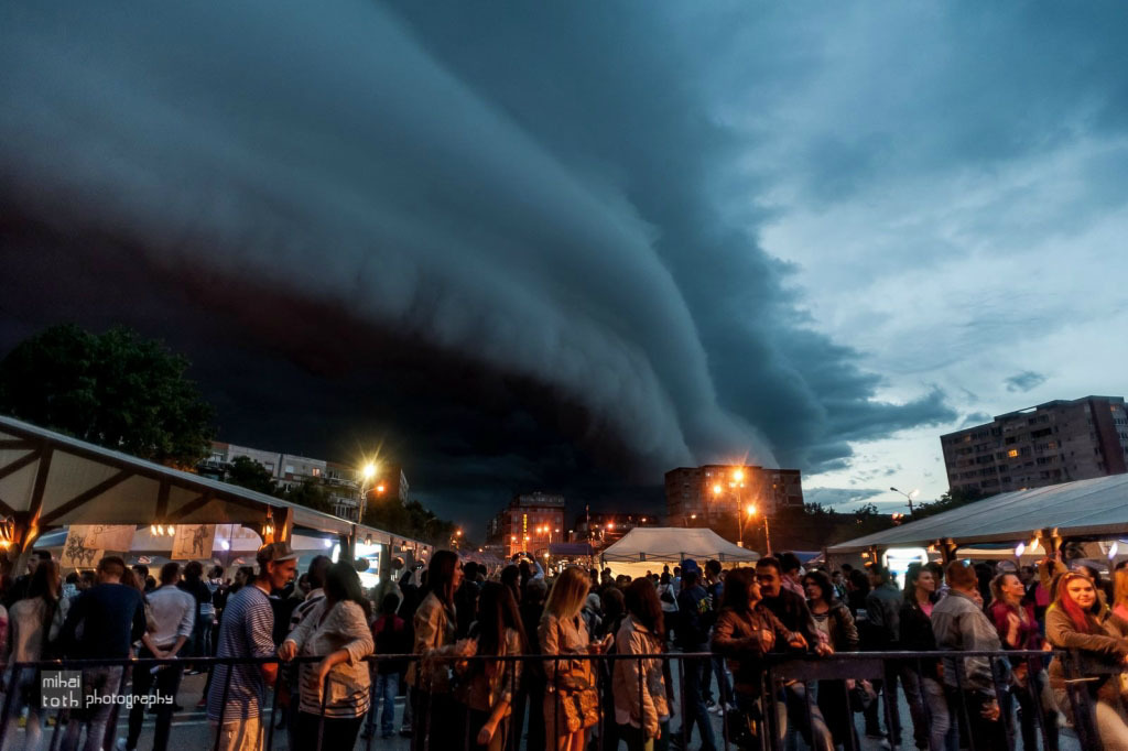 Буря в Румынии