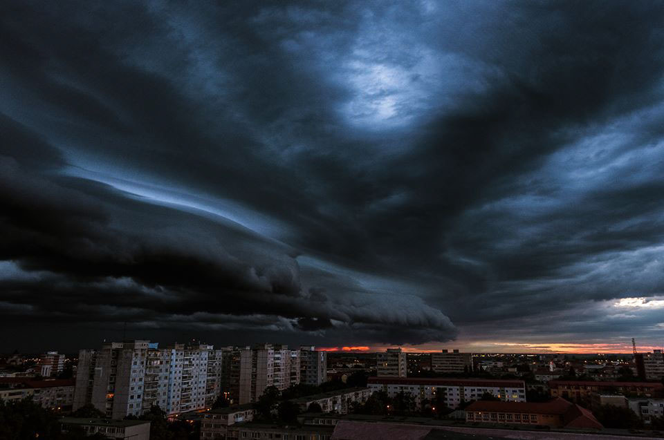 Буря в Румынии