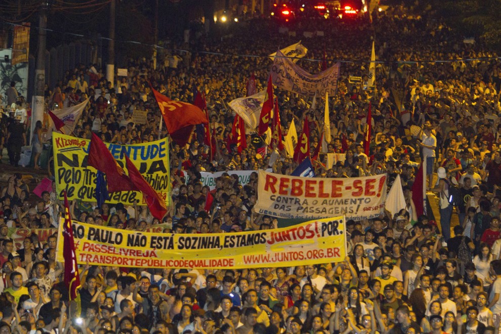 Демонстрации в Бразилии, июнь 2013