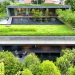 Дом с внутренним садом от архитектурного бюро FARM