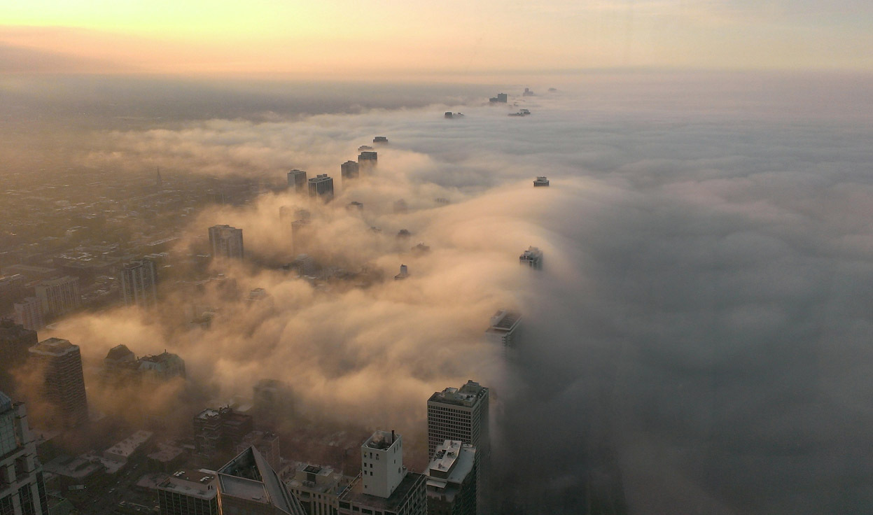 Чикаго в тумане