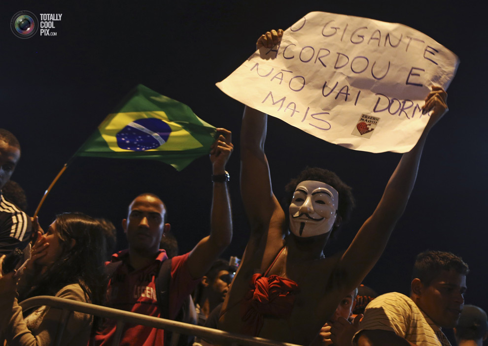 Демонстрации в Бразилии