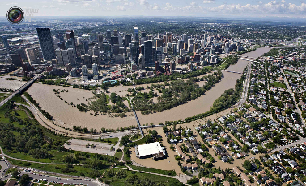 Наводнение в Канаде