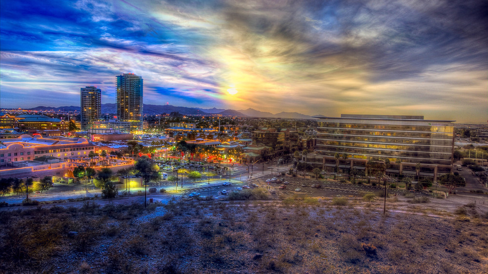 Город Темпе, Аризона.