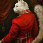 Портреты кошек, одетых в величественные наряды