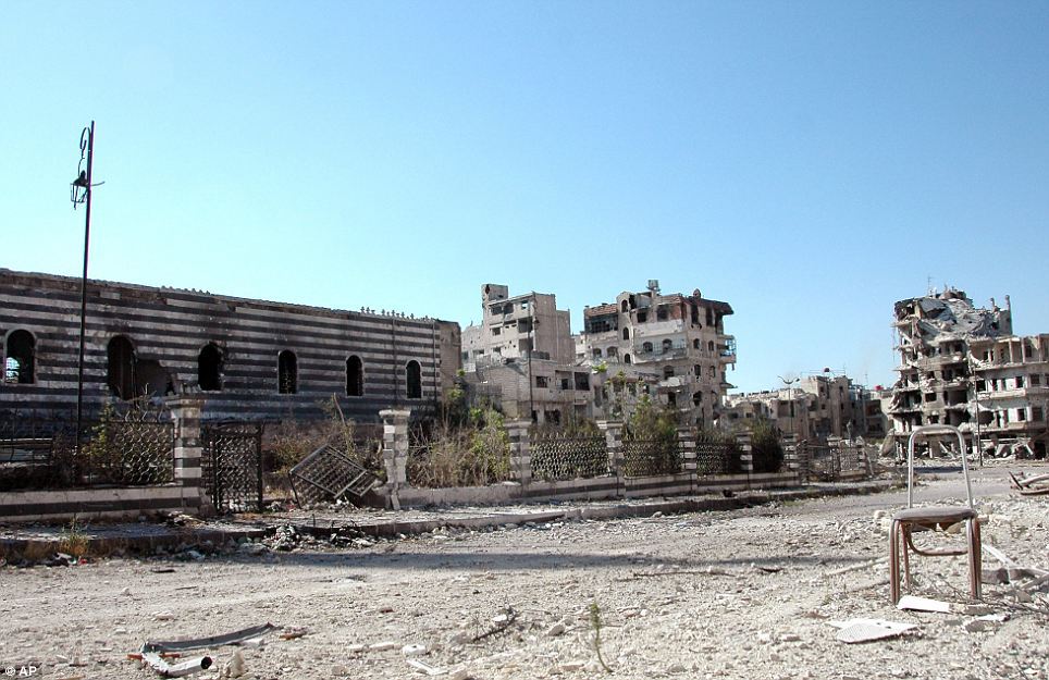 Хомс - мертвый город