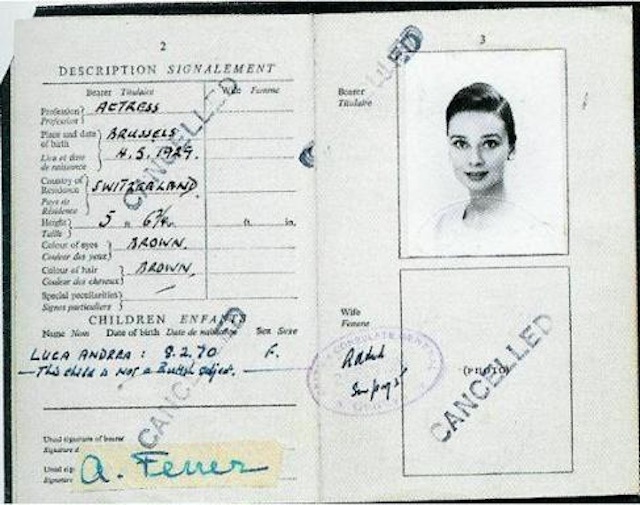 Паспорта, принадлежавшие известным людям прошлого