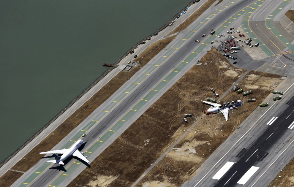 Крушение самолёта в Сан-Франциско