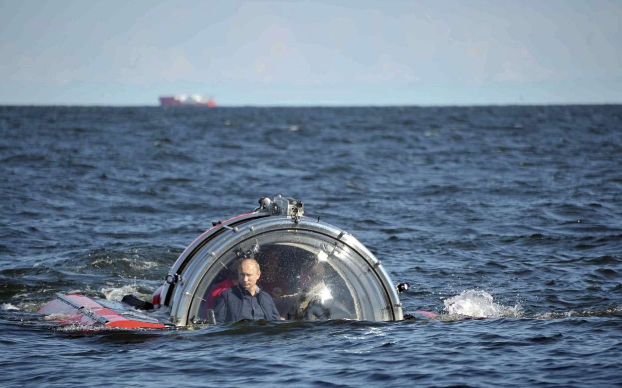 Путин в субмарине