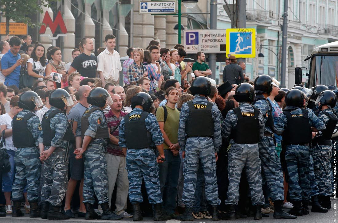 Акция за Навального