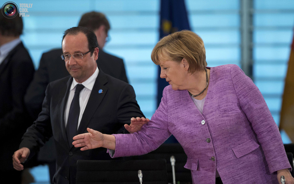 Меркель и Олланд