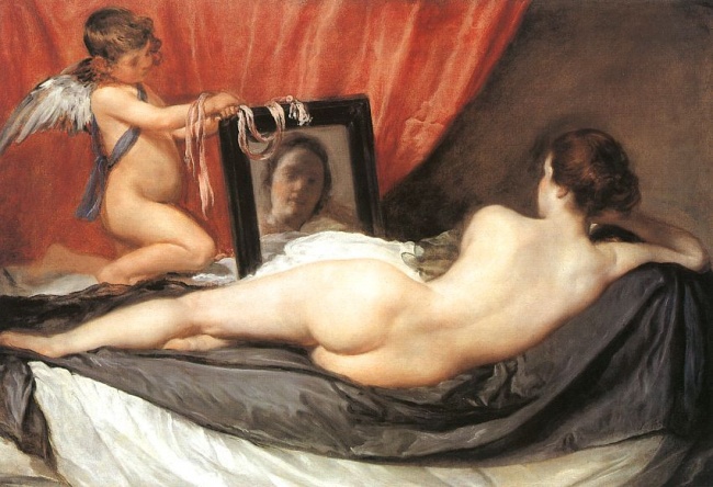 Веласкес, "Венера перед зеркалом"