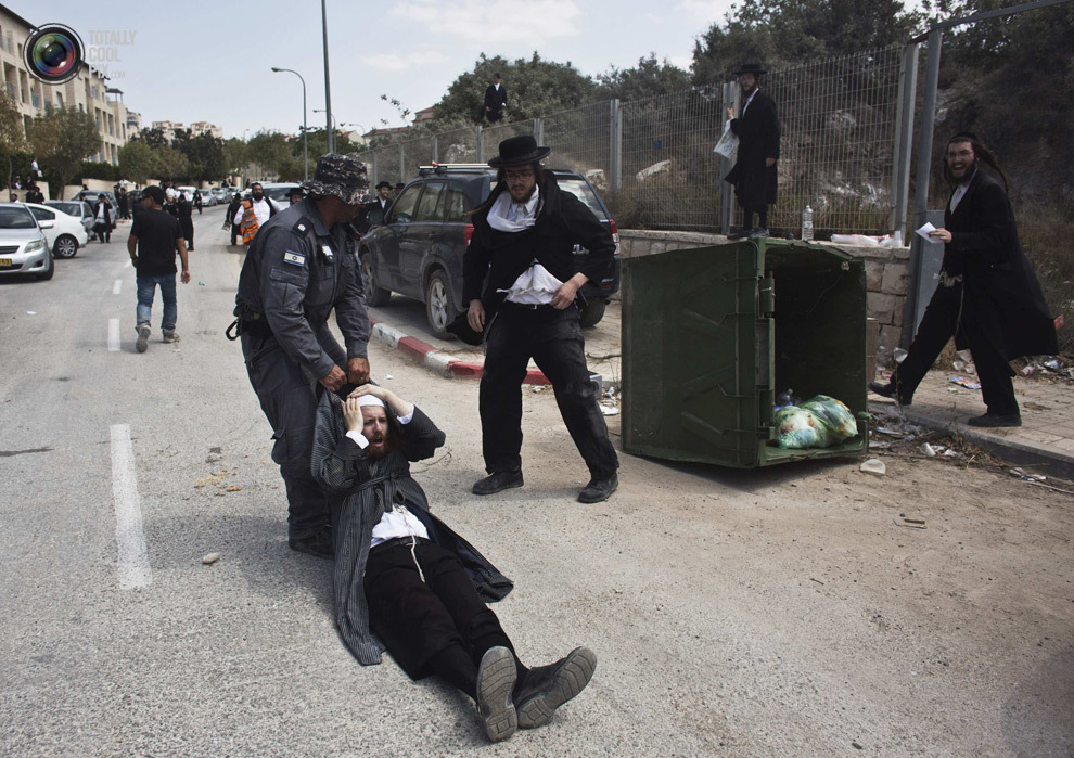 Израильский полицейский