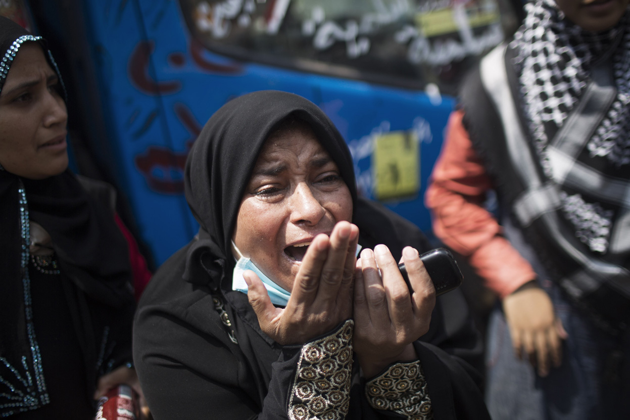 Разгон демонстрантов в Египте