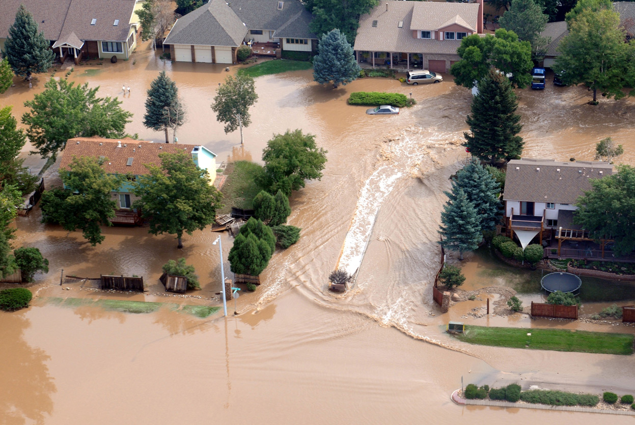 Наводнение в штате Колорадо