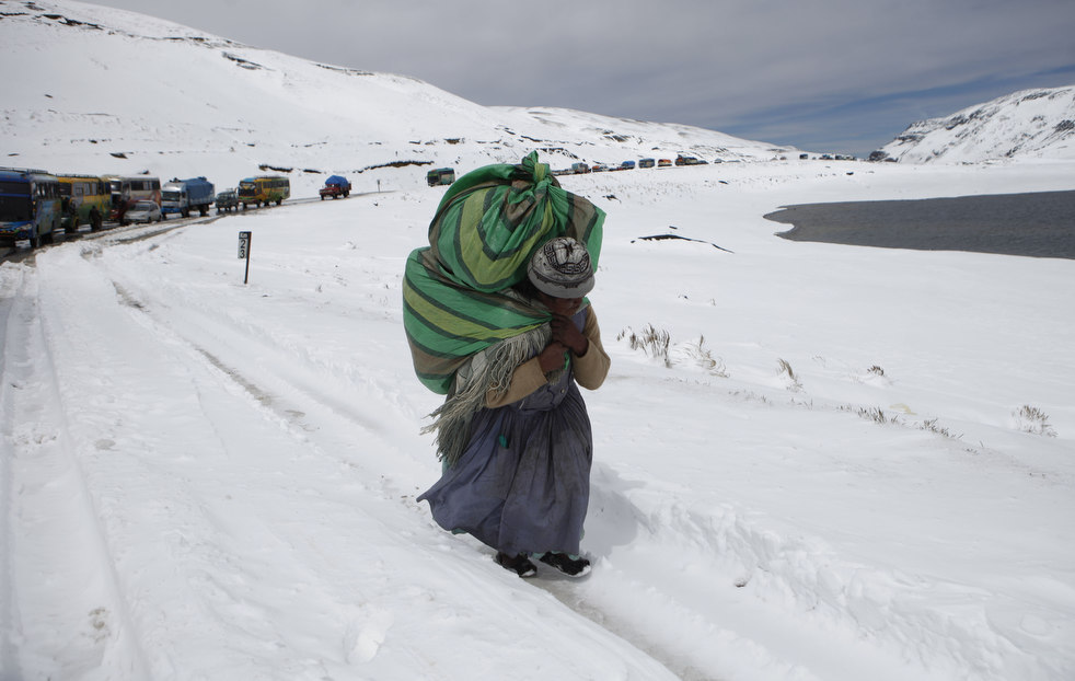Жительница Боливии