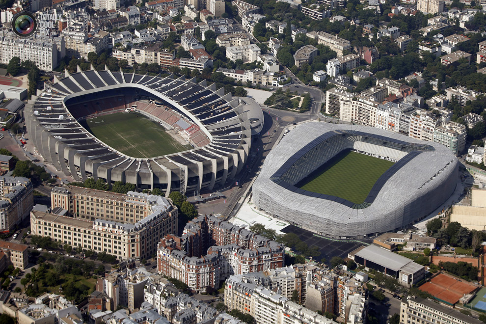 Стадионы в Париже