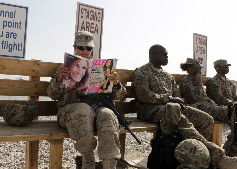 Американская женщина-военнослужащая